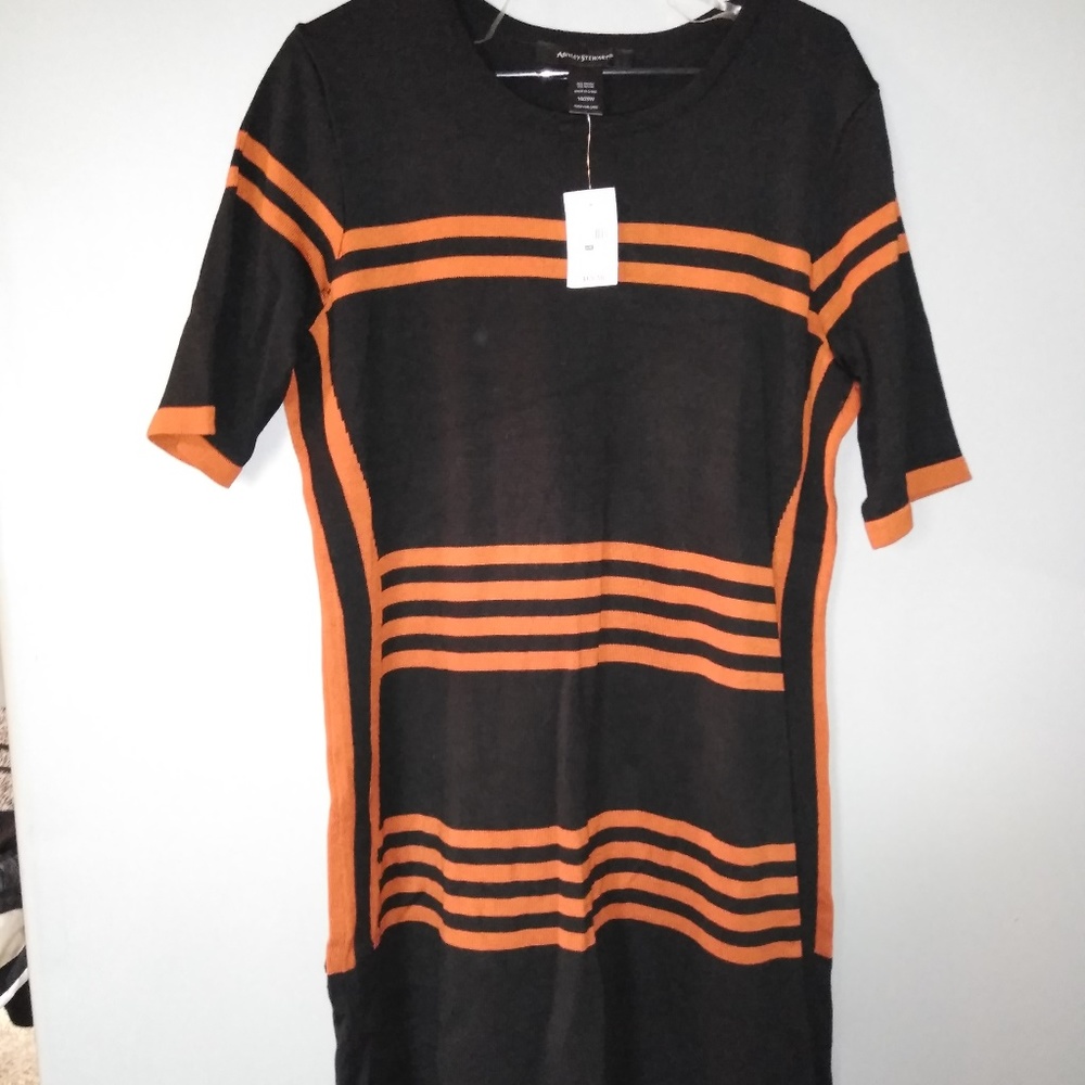 Ashley Stewart light sweater dress